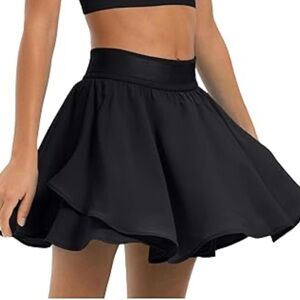 GB Gianni Bini small black tennis skirt
